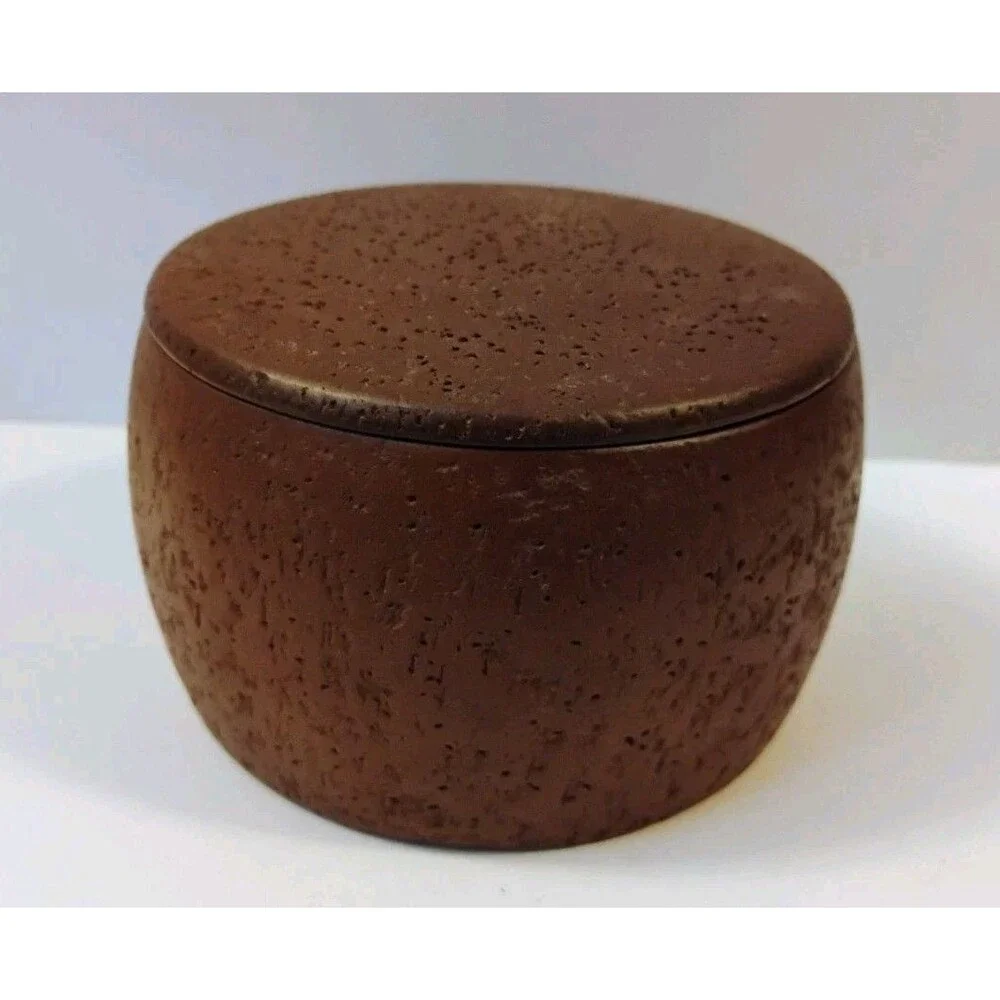 Gao Jianfang Style Yixing Zisha Clay Tea Canister Jar Lidded Caddy Studio Mark